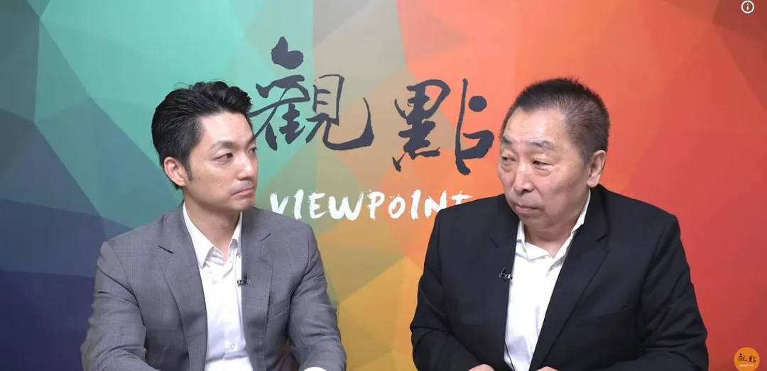 蔣萬安今日接受唐湘龍《觀點│龍行天下》專訪。(圖取自《觀點│龍行天下》YT頻道)