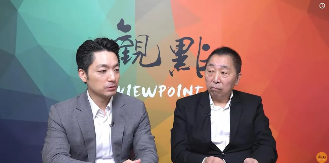 蔣萬安今日接受資深媒體人唐湘龍《觀點│龍行天下》專訪。（圖取自《觀點│龍行天下》YT頻道。）