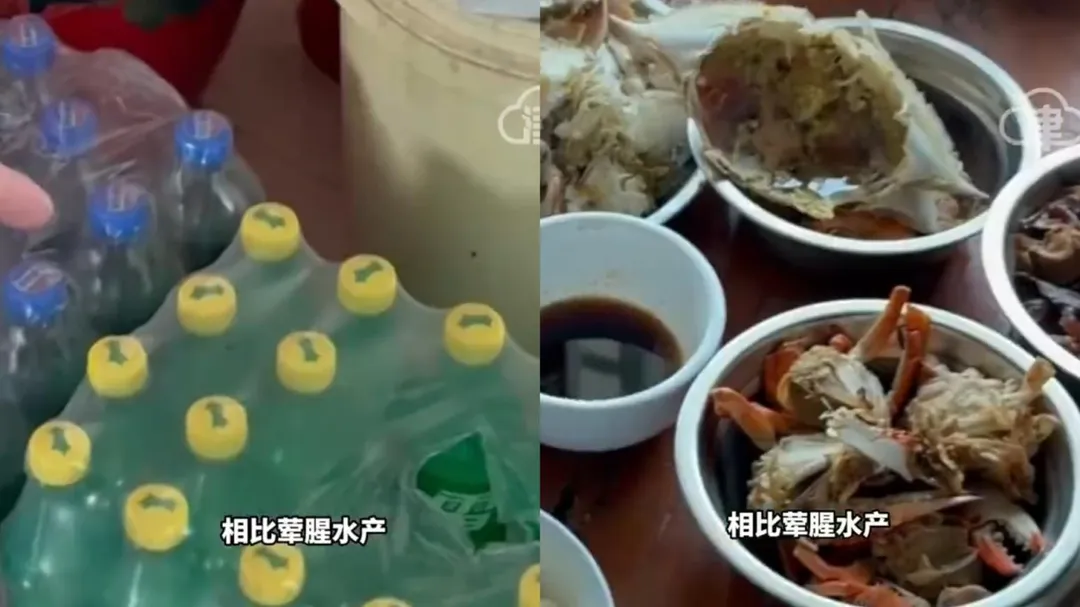 盧式增胃口好愛嗑海鮮、喝汽水。（圖／翻攝微博）