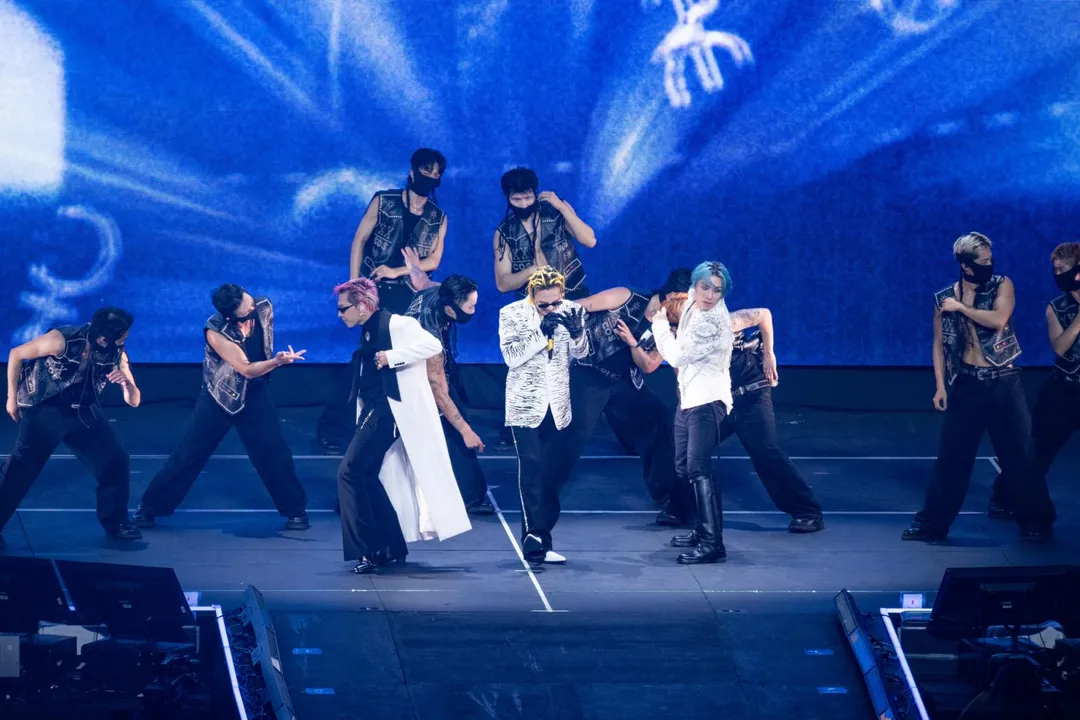 BIGBANG今(9日)起一連三天在臺北大巨蛋開唱。(圖/讀者提供)