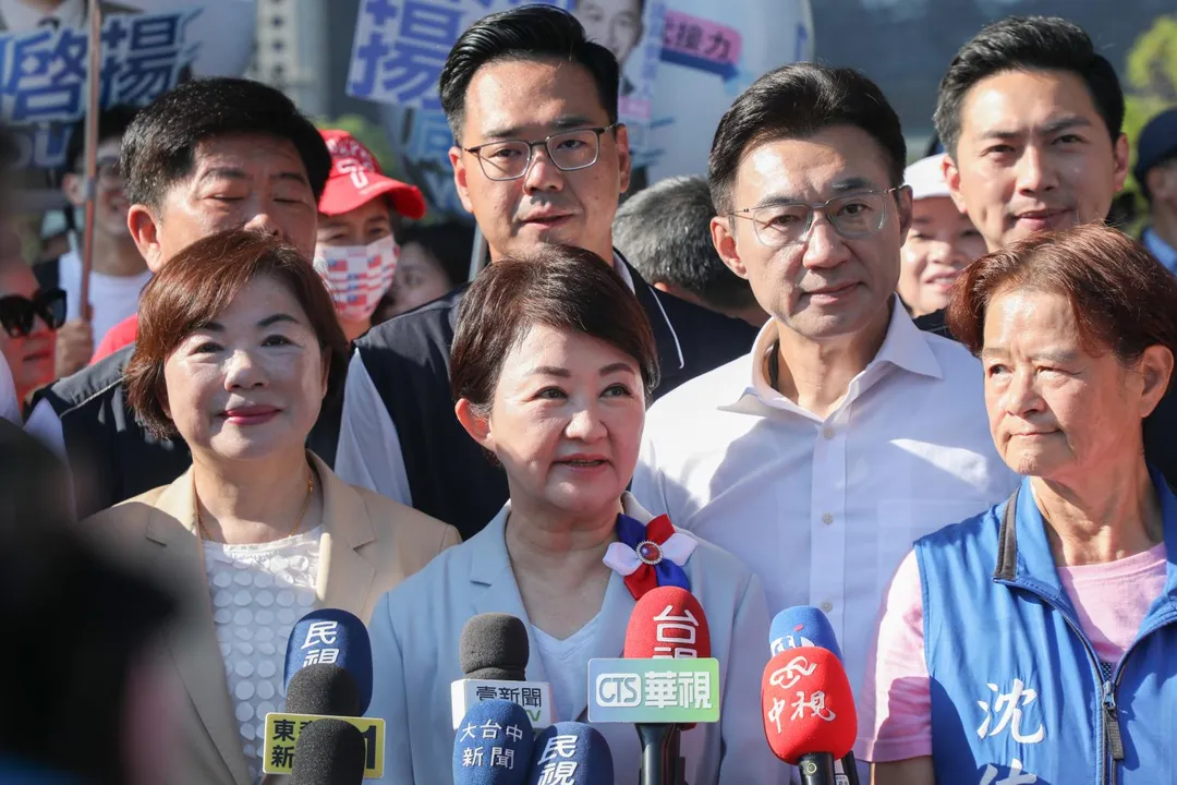 盧秀燕受訪。（圖/台中市府提供）
