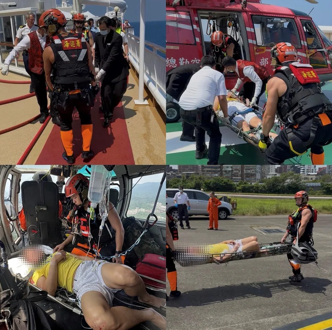 松山機場是海巡專責海上救援、醫療後送的吊掛部隊重要據點。（圖／海委會提供）