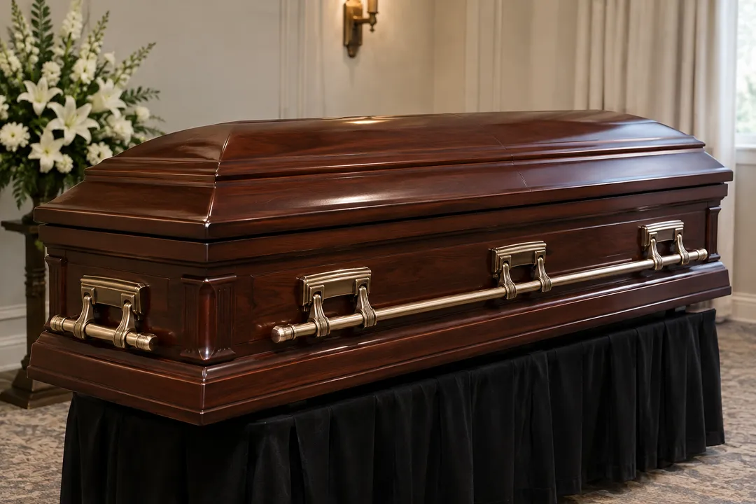 美國北達科他州州長官邸附近近日發現7具裝有人類遺骸的棺木。（示意圖／AI生成）