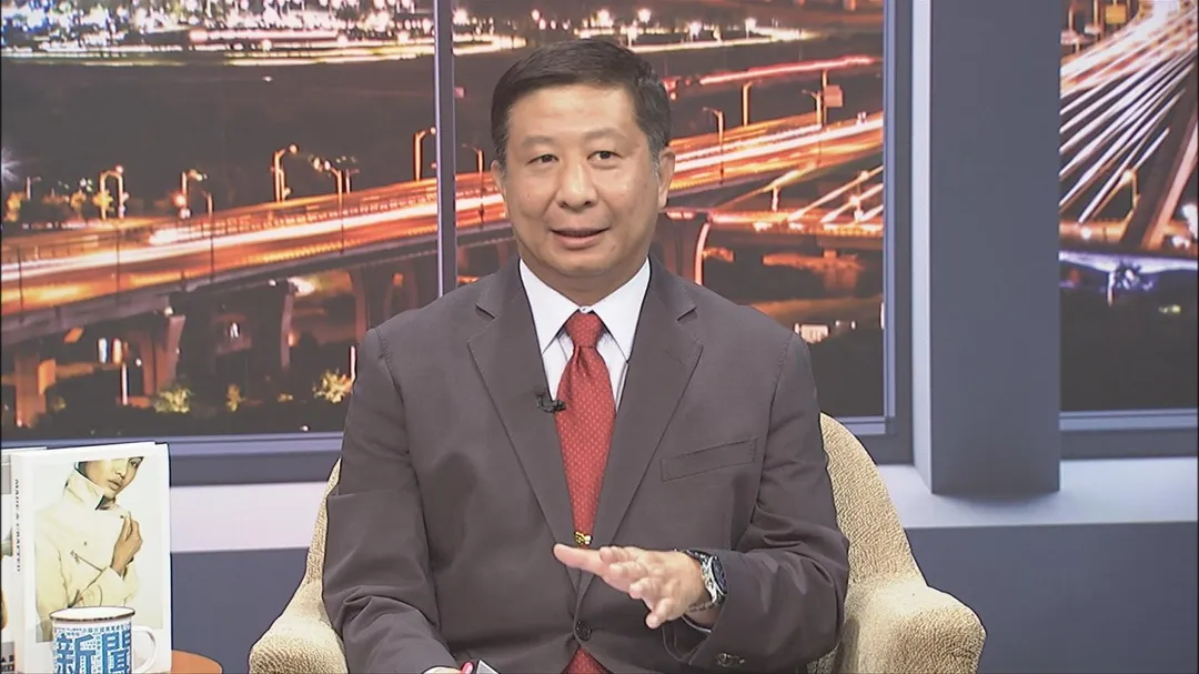 中華戰略前瞻協會研究員揭仲。(圖/中天電視 網路論壇)