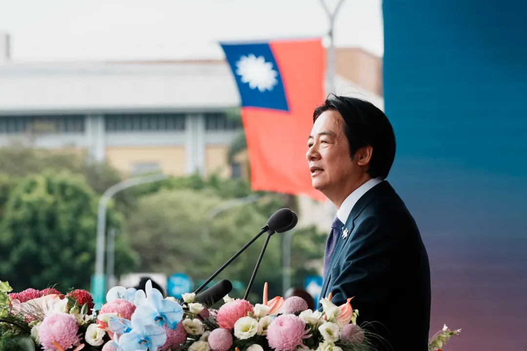總統賴清德出席「中華民國中樞暨各界慶祝115年國慶大會」。（圖／總統府提供）