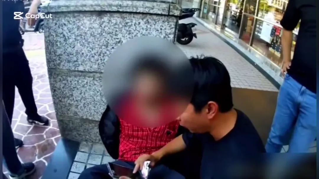 涉嫌持刀殺害阿姨的李姓男子逃亡1天，於12日上午在桃園落網。（圖／警方提供）