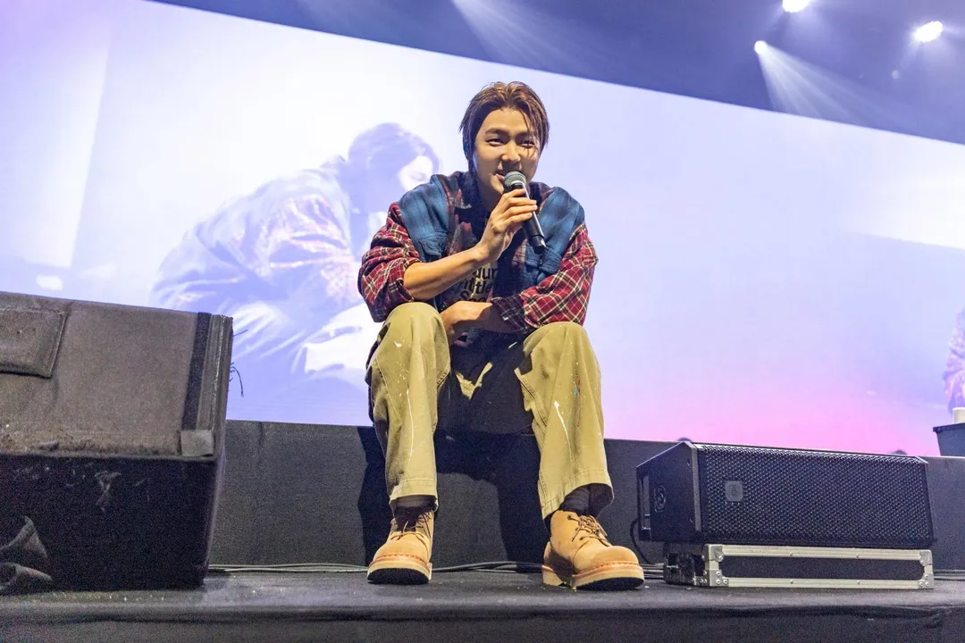 CNBLUE鼓手姜敏赫近日在台北舉辦個人見面會。（圖／和協整合行銷 提供）