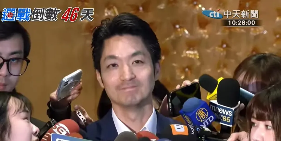 蔣萬安受訪。（圖/中天新聞）