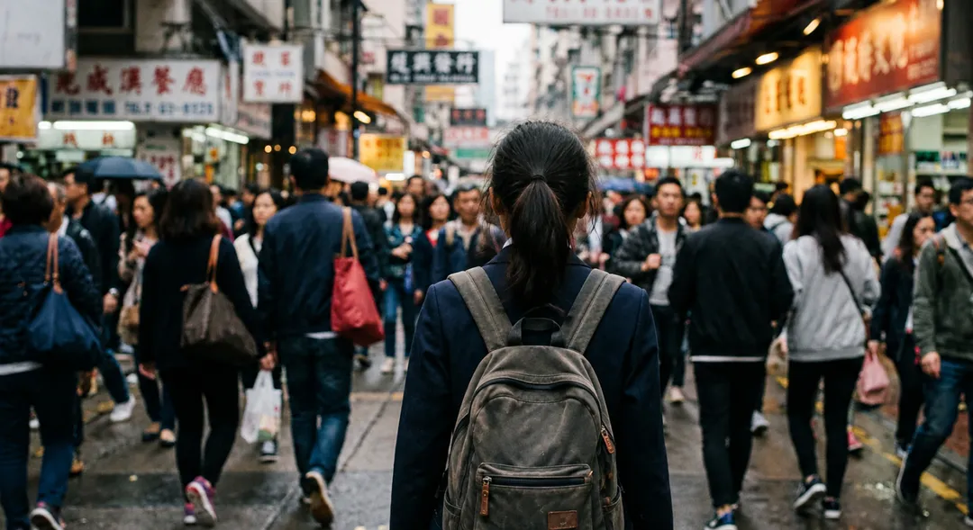 少女半夜離家出走。（示意圖／AI生成）