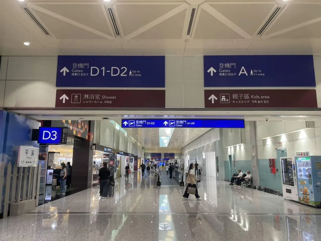 旅遊達人「Gary哥不想上班」分享,若旅程高機率遇到颱風攪局,可啟動雙保險策略購買兩份旅遊不便險,讓荷包不受罪甚至還能賺一點。(桃園機場示意圖/中天新聞)