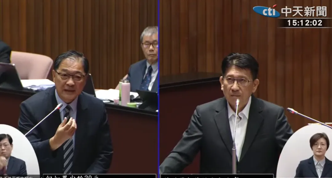 鄭銘謙回應林思銘。(圖/中天新聞)