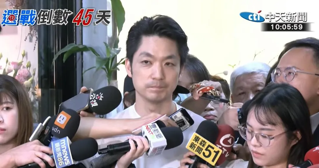 台北市長蔣萬安。(圖/中天新聞)