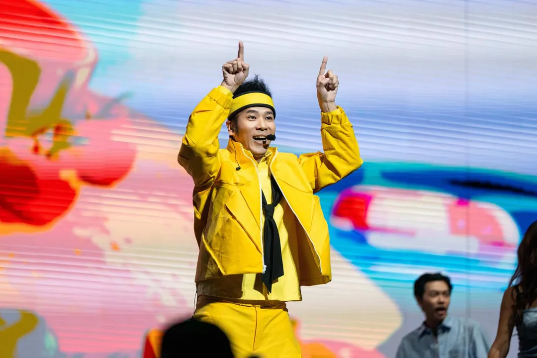 香蕉哥哥14日擔任世新大學校慶晚會演出嘉賓。（圖／世新大學提供）