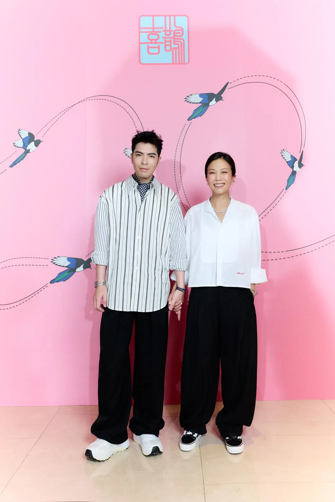 林有慧創立的喜鵲娛樂迎來成立20週年，也恰逢她與蕭敬騰結婚3週年。（圖／喜鵲娛樂 提供）