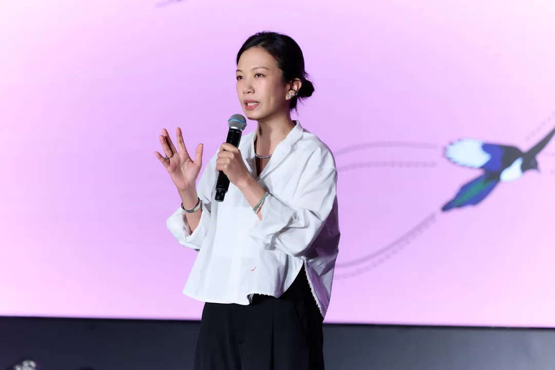 林有慧吐露創業心聲。（圖／喜鵲娛樂 提供）