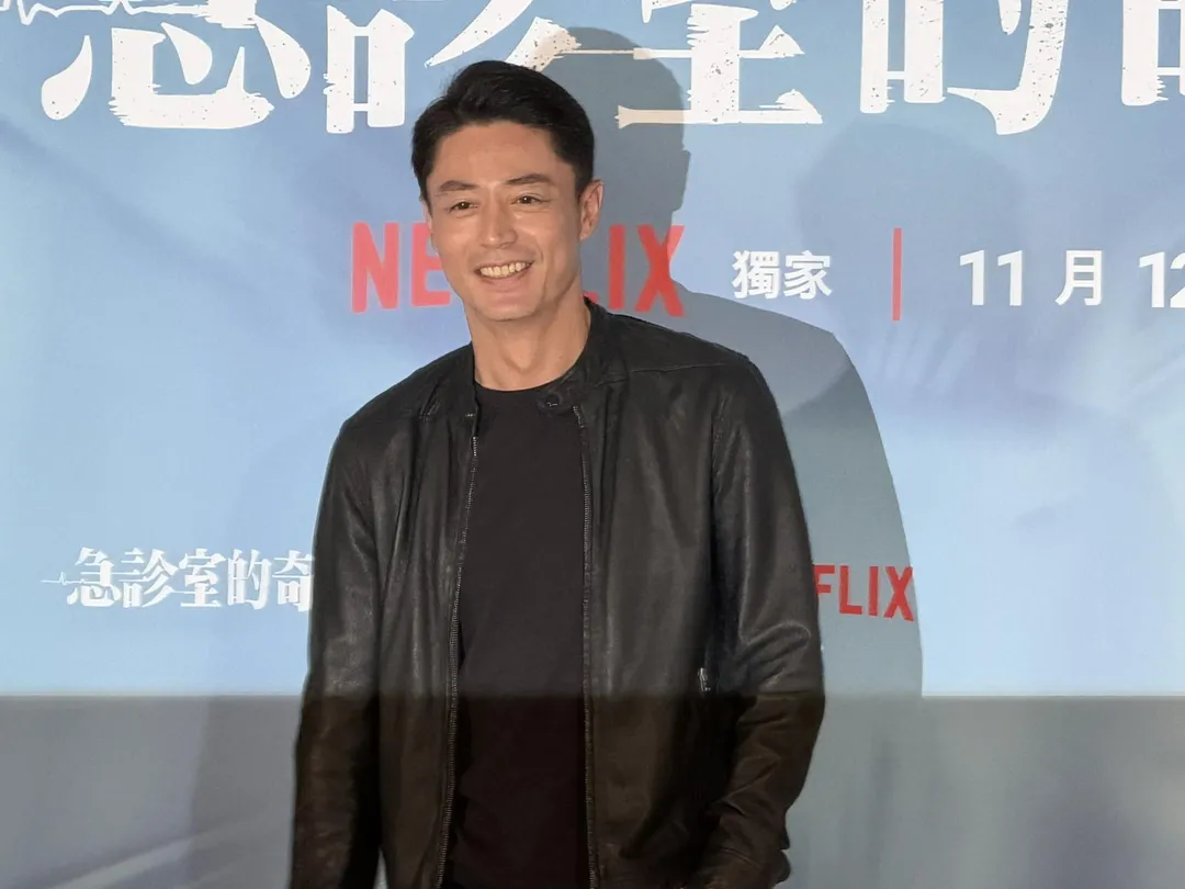霍建華此次挑戰急診醫師一角,開拍前花了不少時間苦背醫療專業術語。(圖/記者 伍映澄 攝)