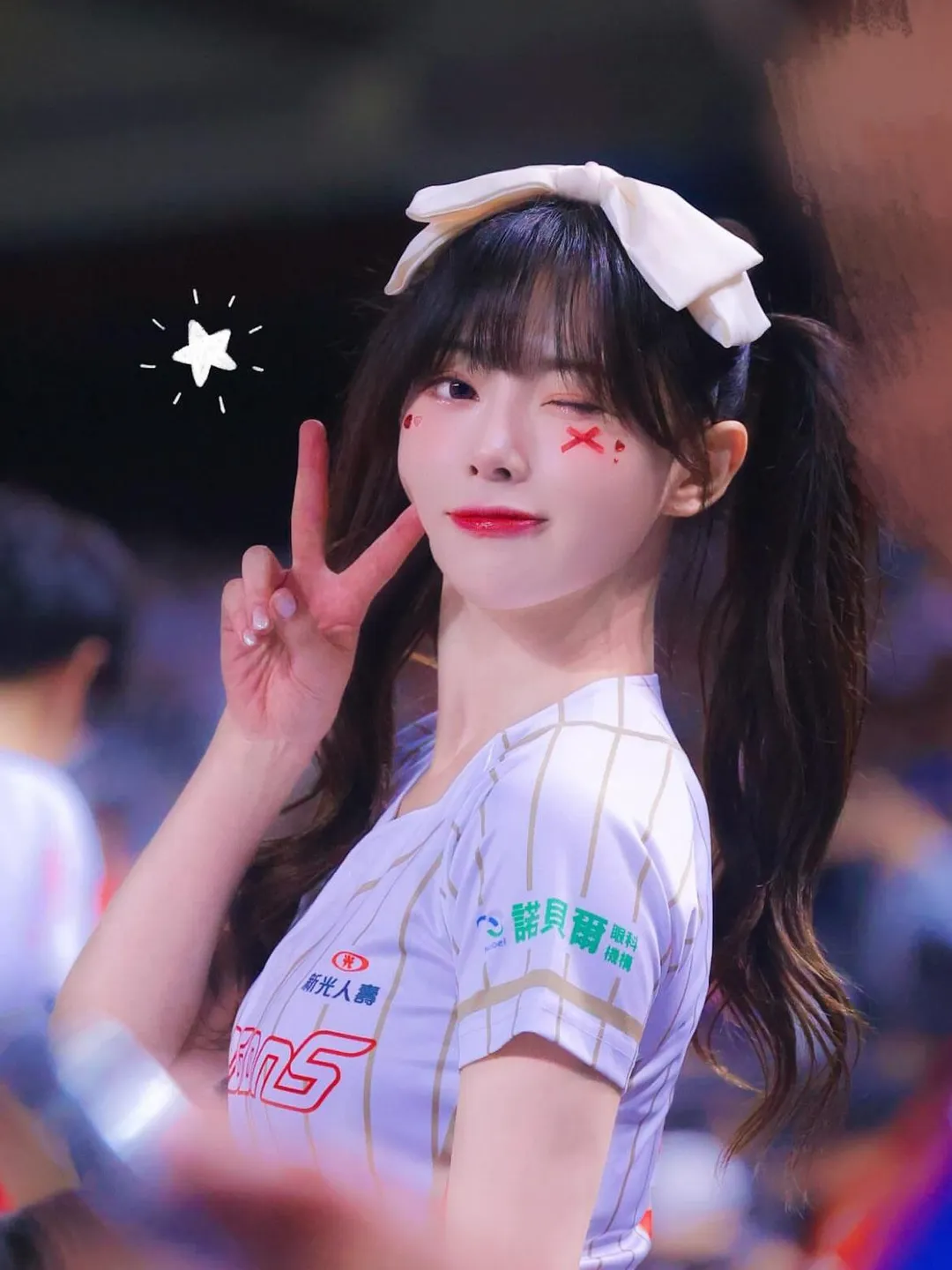金娜妍將在大巨蛋為味全龍加油。（圖／翻攝自IG）