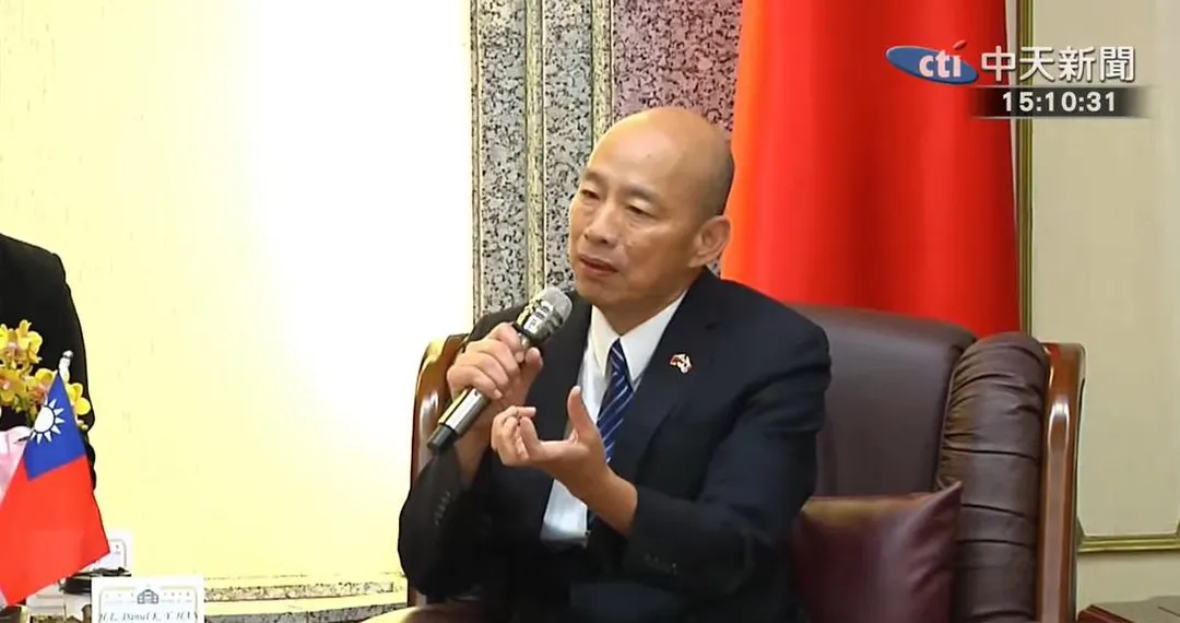 立法院長韓國瑜。（圖／中天新聞）