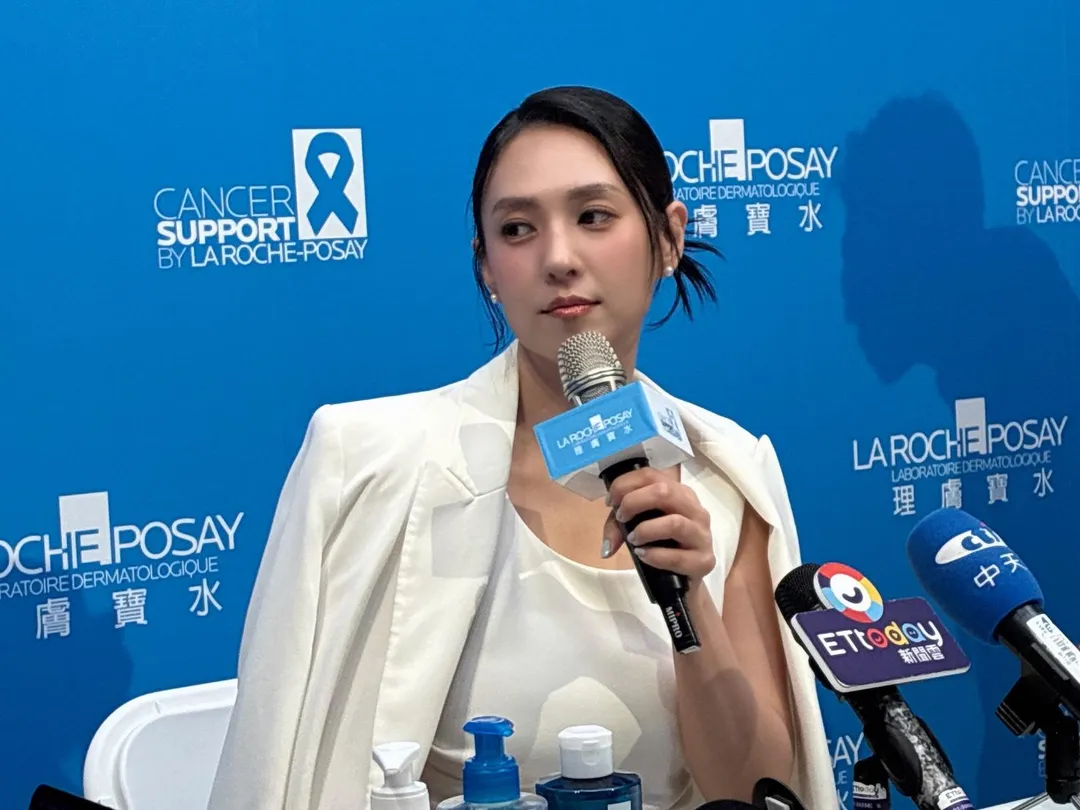 朱芯儀認為賈永婕14日至立法院備詢時的穿著「又美又大方」。（圖／記者郭竹倩 攝）
