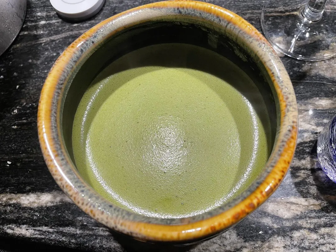 抹茶拿鐵。（圖／黃宏輝提供）