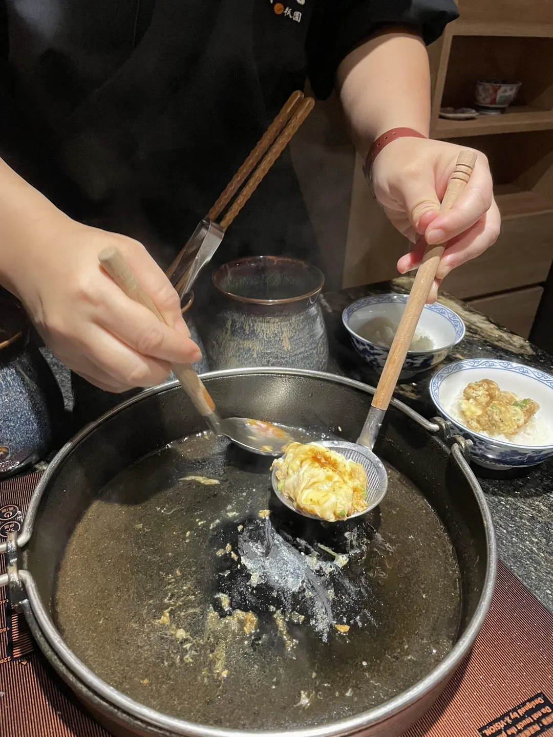 醬汁煮滑蛋。（圖／黃宏輝提供）