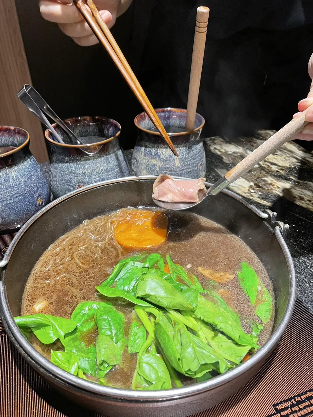 最後才下皇宮菜。（圖／黃宏輝提供）