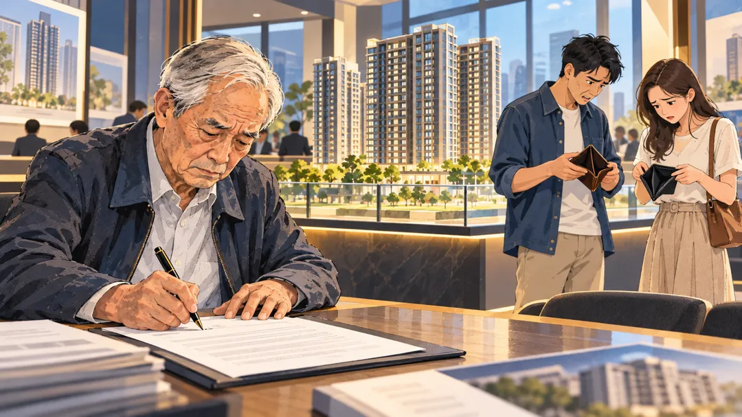 50歲以上房貸族突破47萬人，成為房市不可忽視的中堅買盤。（圖／示意圖／AI生成）