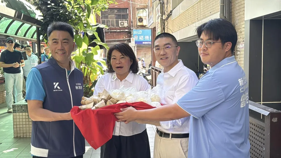 嘉義市長黃敏惠18日北上力挺基隆市長謝國樑。（圖／謝國樑競辦提供）