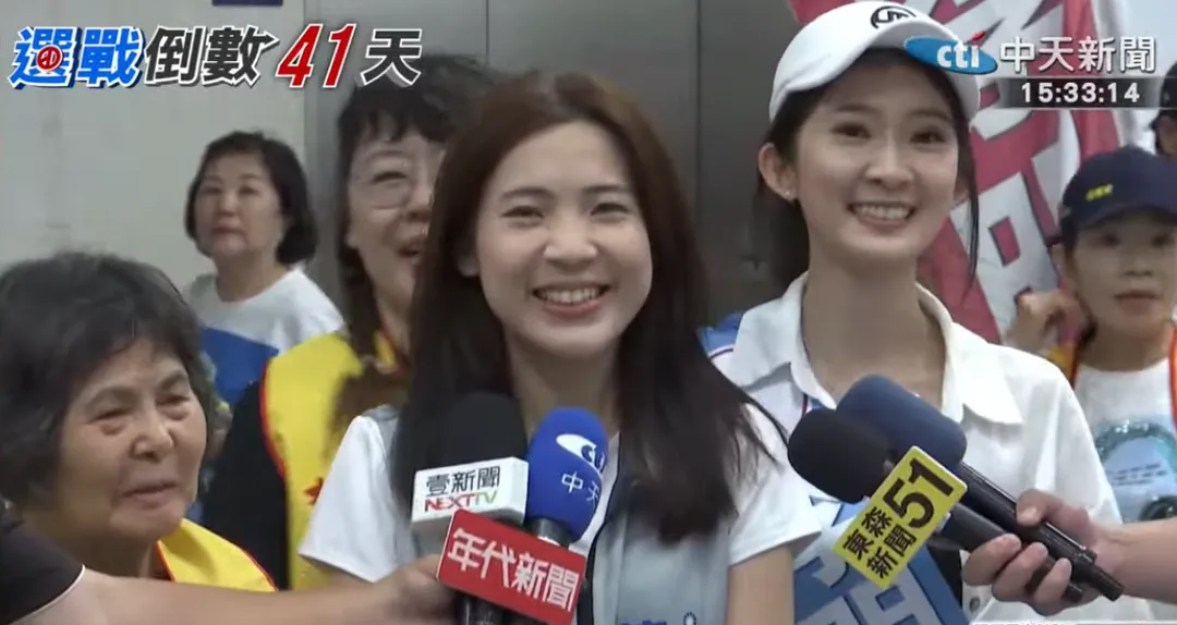 徐巧芯18日下午受訪。（圖／中天新聞）
