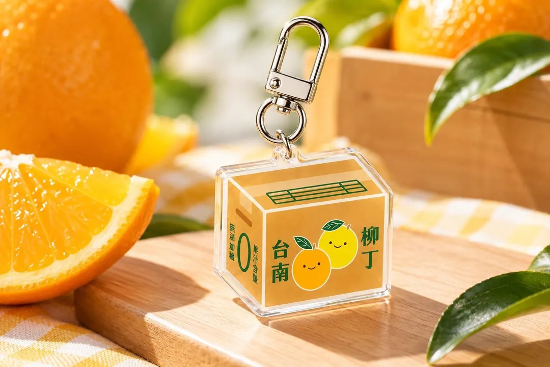 府城限定品牌鑰匙圈。（圖／大苑子提供）