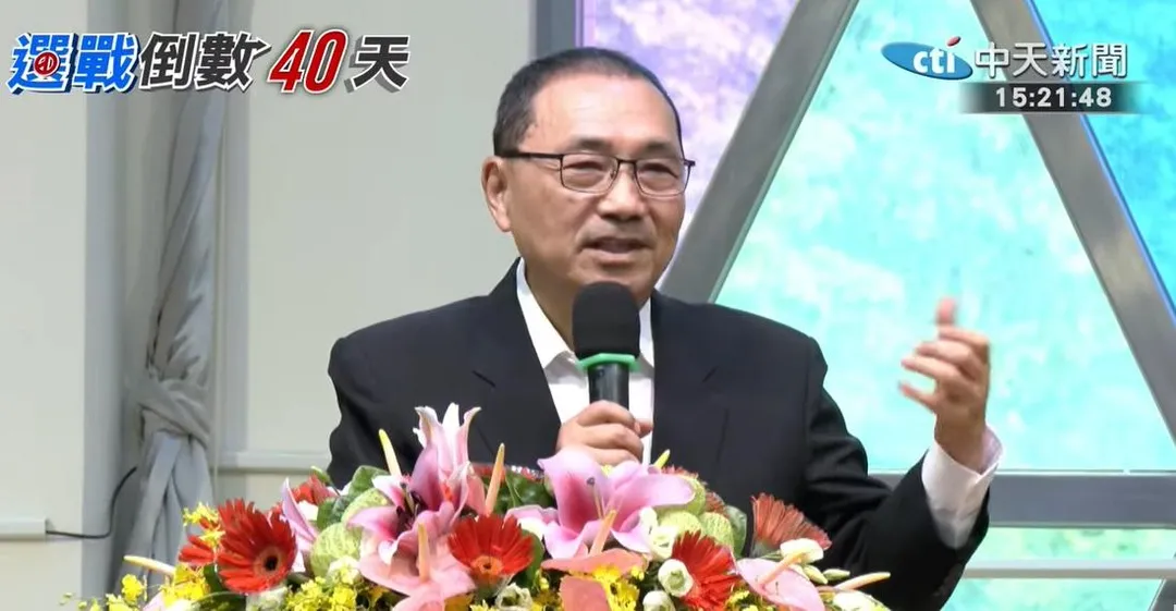 新北市長侯友宜。（圖／中天新聞）
