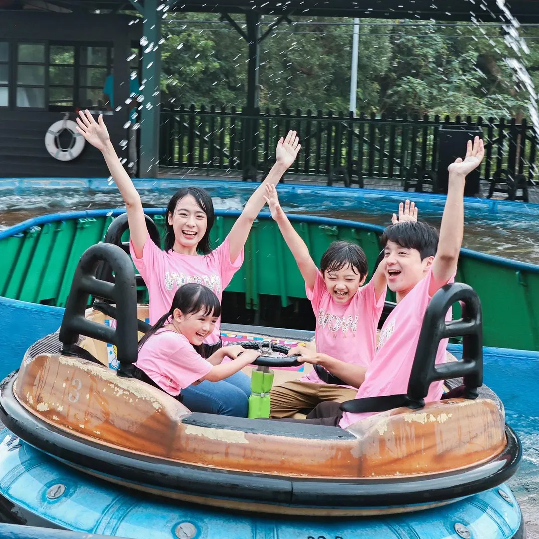 小人國主題樂園在今年十月推出「萬聖黑旋風」與「旋風陀螺趣味爭霸」雙重限定活動。（圖／小人國主題樂園提供）