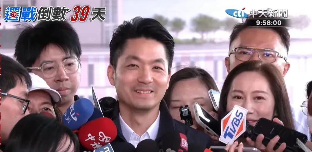 蔣萬安受訪。（圖/中天新聞）