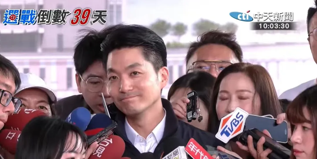 蔣萬安受訪。（圖/中天新聞）