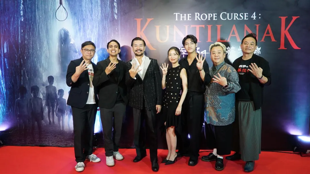 《粽邪4：坤蒂拉娜》全台票房突破8100萬元，日前前進印尼舉辦首映會。（圖／華影 提供）