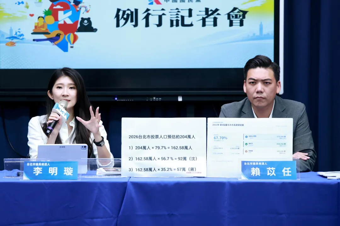 國民黨回應信民協會最新台北市長民調結果。(圖/國民黨)