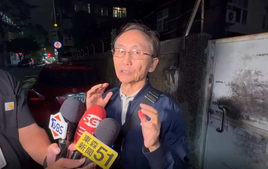 美麗島電子報董事長吳子嘉。（圖／中天新聞）