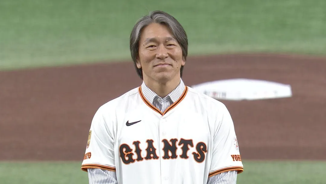 松井秀喜是日本職棒史上第8位具備大聯盟經驗的本土總教練。（圖／翻攝自日本電視台）