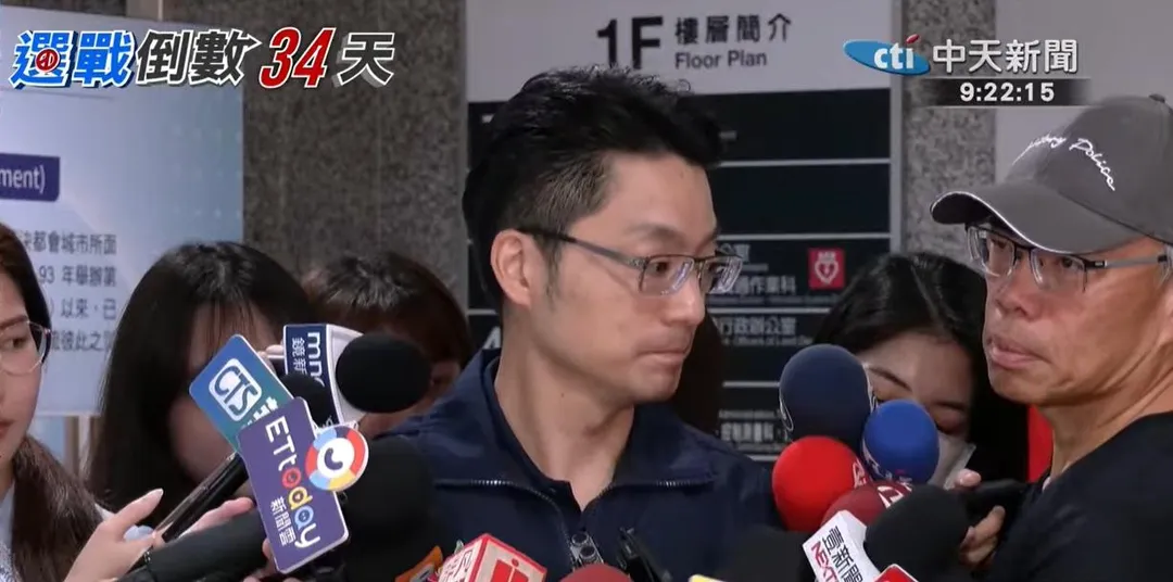 蔣萬安受訪。(圖/中天新聞)
