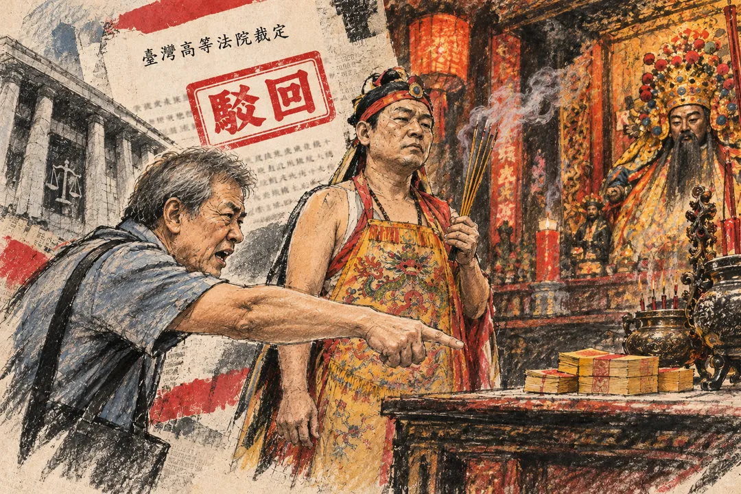 法院認為法事已實際舉辦,宗教勞力成本無法單憑市價衡量。(圖/示意圖/AI生成)