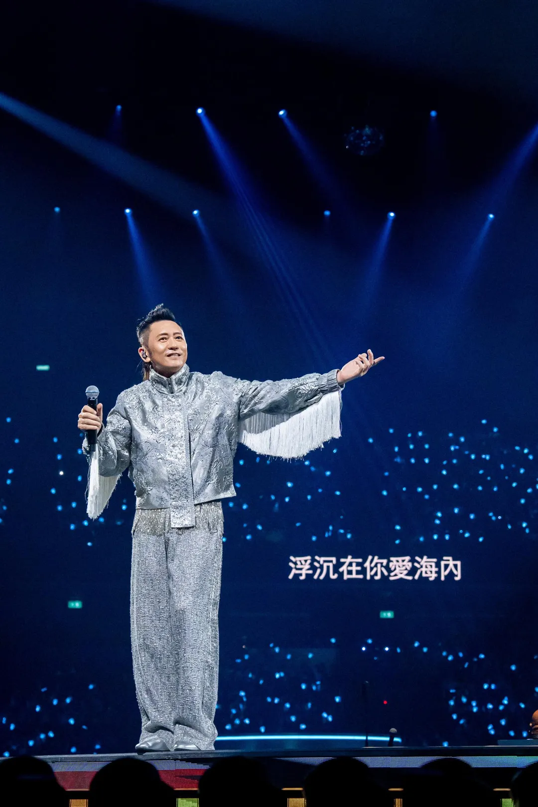 蘇志威在台上回憶與古天樂兩人的認識淵源。（圖／Lam & Lamb / 寬魚國際 提供）