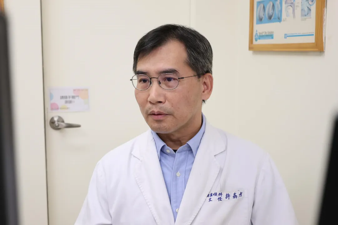 衛生福利部彰化醫院新任副院長、耳鼻喉科醫師許嘉方。（圖／彰化醫院）