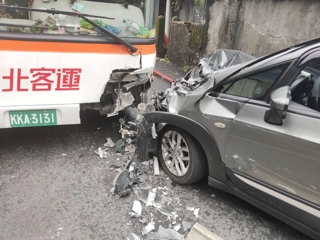車禍現場。（圖／民眾提供）
