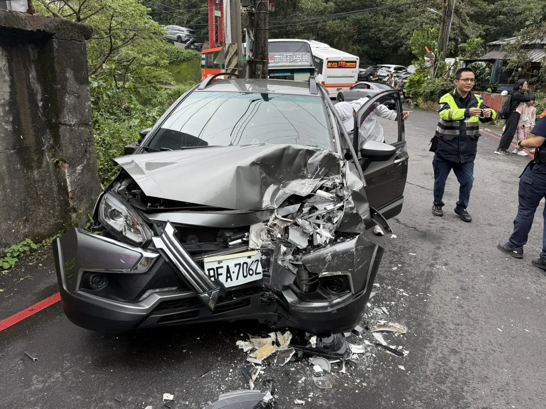 車禍現場。（圖／民眾提供）