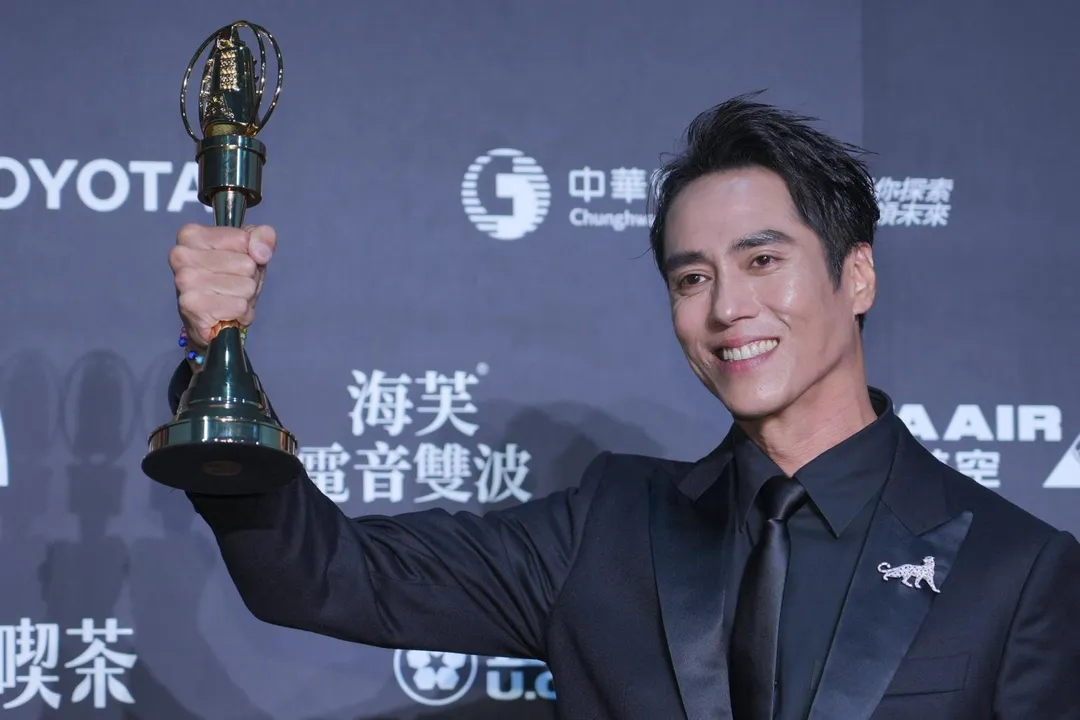 莊凱勛憑藉《都市開基祖》奪下影帝寶座。（圖／中國時報陳俊吉、羅永銘、鄧博仁攝）