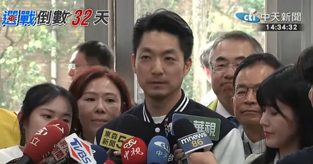 蔣萬安聲援Yakira並透露有致電安慰對方很棒沒做錯事。（圖／中天新聞）