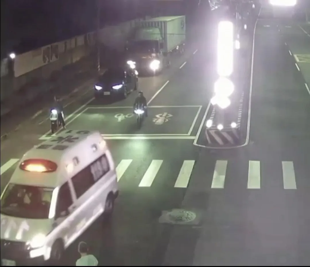 車禍現場。（圖／警方提供）