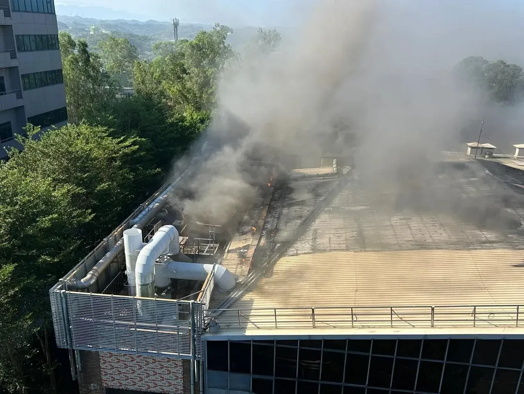 火災現場。（圖／寶山鄉長邱振瑋提供）