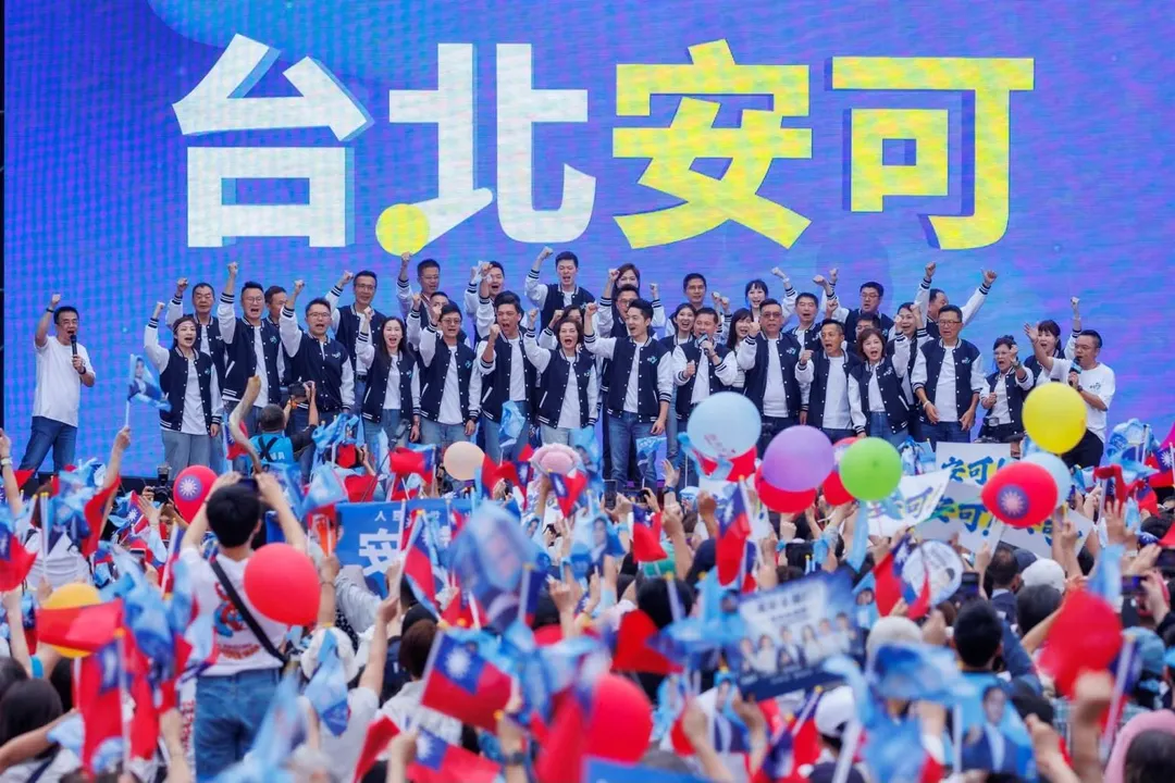 台北市長蔣萬安的「選前之夜」傳出已搶到凱道與中山南路路權。（示意圖/圖取自蔣萬安臉書）
