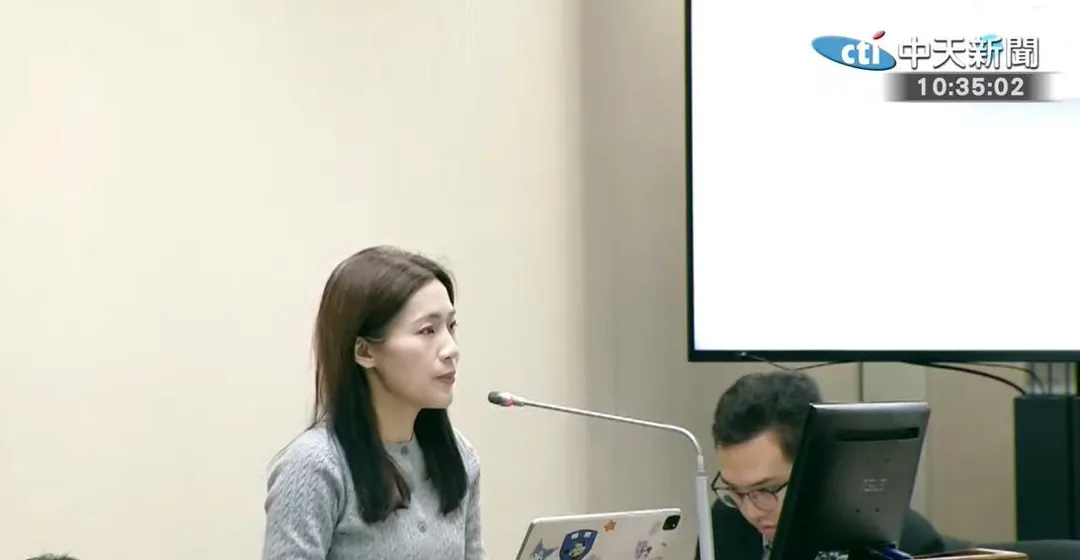 國民黨立委徐巧芯。（圖／中天新聞）